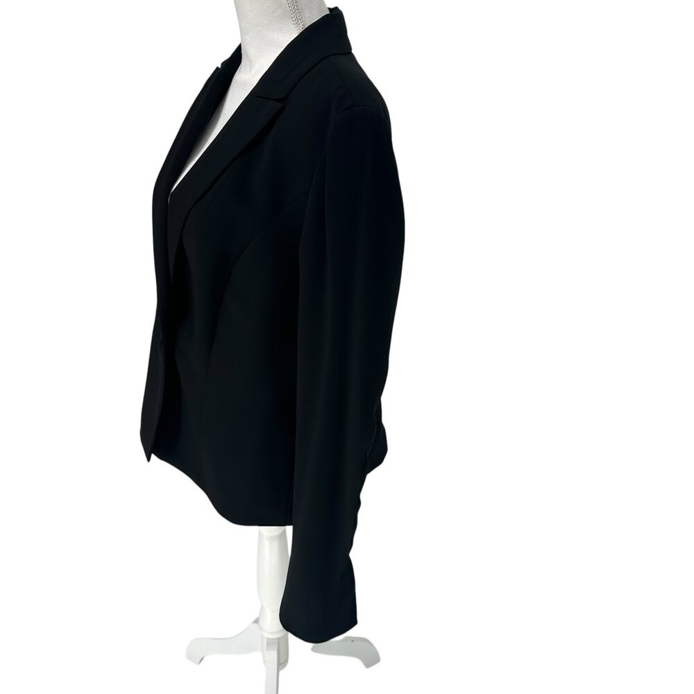 Pendleton Black One Button Closure Polyester Blaz… - image 3